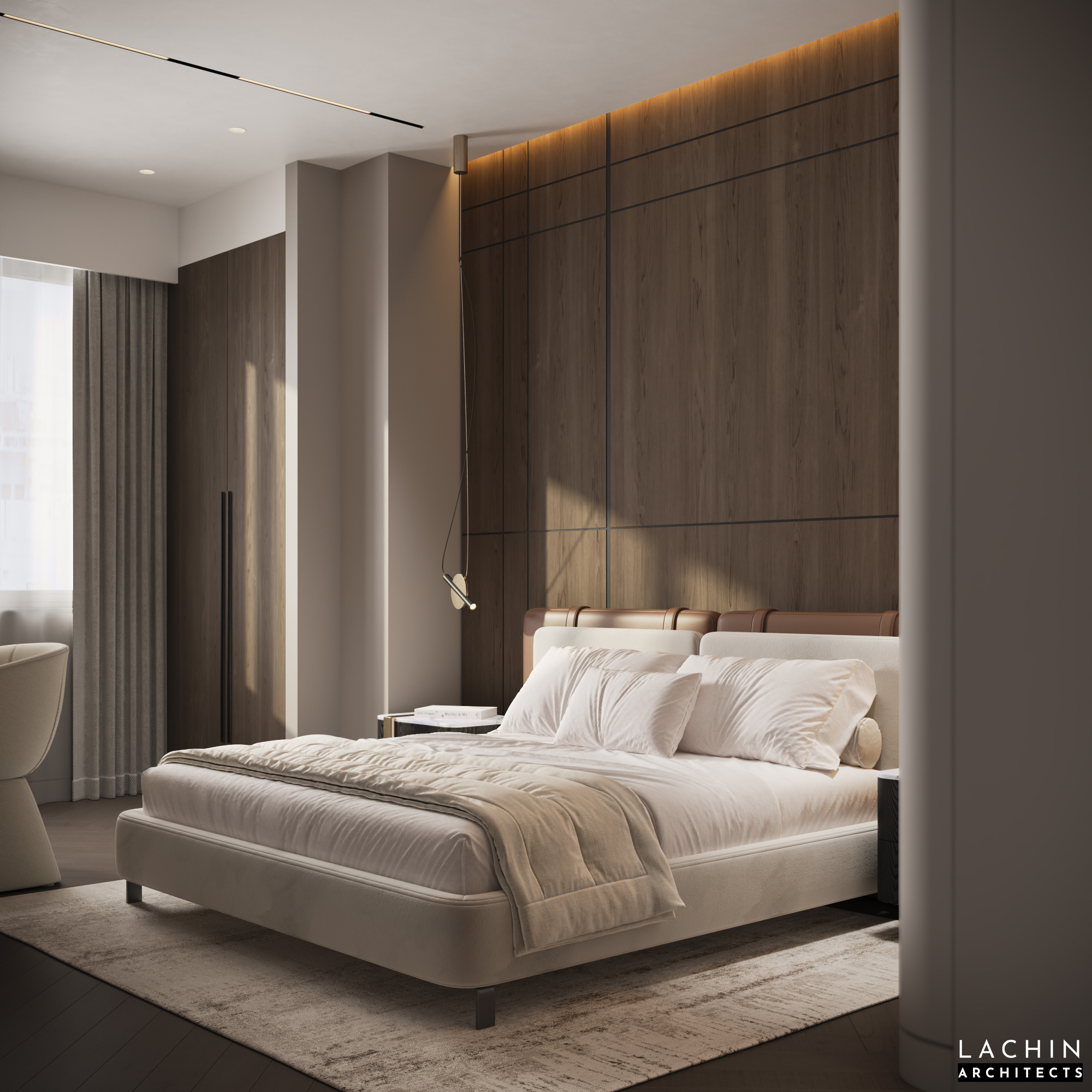 White City Apartment | Baku, Azerbaijan — interior design & visualization, image 3